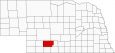 Frontier County Map Nebraska Locator