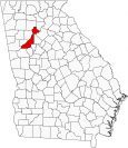Fulton County Map Georgia Locator