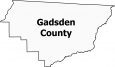 Gadsden County Map Florida