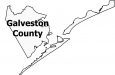 Galveston County Map Texas