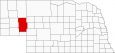 Garden County Map Nebraska Locator