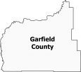 Garfield County Map Montana