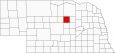 Garfield County Map Nebraska Locator