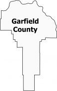 Garfield County Map Washington