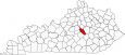 Garrard County Map Kentucky Locator