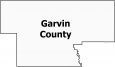 Garvin County Map Oklahoma