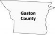 Gaston County Map North Carolina