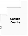 Geauga County Map Ohio