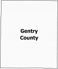Gentry County Map Missouri