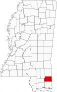 George County Map Mississippi Locator