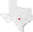 Gillespie County Map Texas Locator