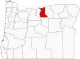 Gilliam County Map Oregon Locator