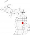 Gladwin County Map Michigan Locator