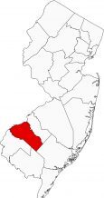 Gloucester County Map New Jersey Locator