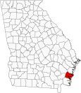 Glynn County Map Georgia Locator