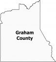 Graham County Map Arizona