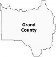 Grand County Map Colorado