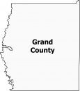 Grand County Map Utah