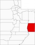 Grand County Map Utah Locator