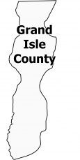 Grand Isle County Map Vermont