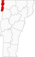 Grand Isle County Map Vermont Locator