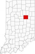 Grant County Map Indiana Locator