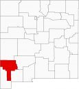 Grant County Map New Mexico Locator