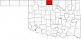 Grant County Map Oklahoma Locator