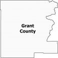 Grant County Map Oregon