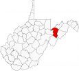 Grant County Map West Virginia Locator