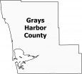 Grays Harbor County Map Washington