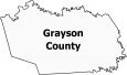 Grayson County Map Kentucky