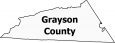 Grayson County Map Virginia