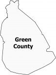 Green County Map Kentucky