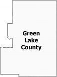 Green Lake County Map Wisconsin