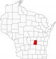 Green Lake County Map Wisconsin Locator