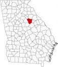 Greene County Map Georgia Locator