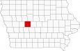 Greene County Map Iowa Locator