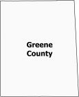 Greene County Map Mississippi