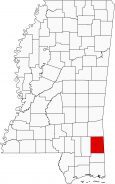 Greene County Map Mississippi Locator