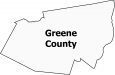 Greene County Map New York