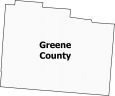 Greene County Map Ohio