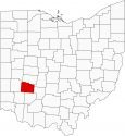 Greene County Map Ohio Locator