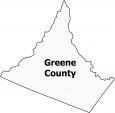 Greene County Map Virginia