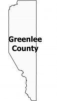 Greenlee County Map Arizona