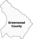 Greenwood County Map South Carolina