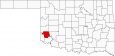 Greer County Map Oklahoma Locator