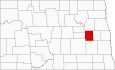 Griggs County Map North Dakota Locator