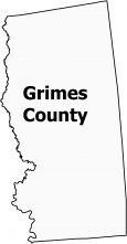 Grimes County Map Texas