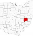 Guernsey County Map Ohio Locator